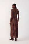 Vestido Tule Estampa Fio de Luz