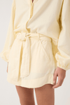 Short Sarja Cânhamo Amarração
