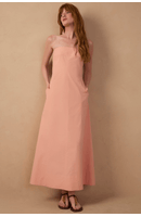 Vestido Cropped Algodão Alça Removivel