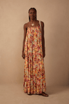 Vestido Estampa Jardim de Cor