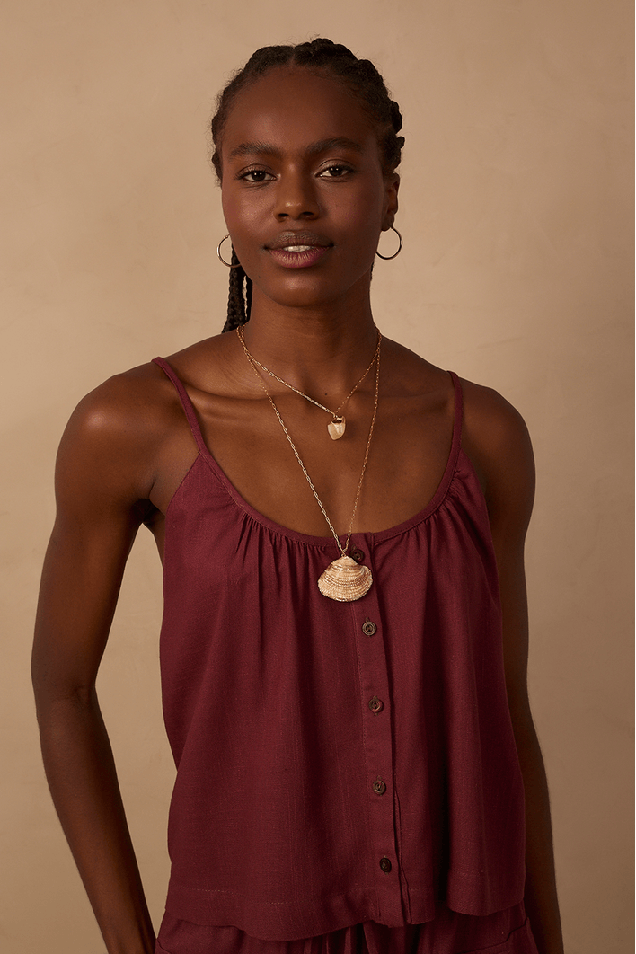 Blusa Alça Viés