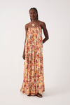 Vestido Estampa Jardim de Cor