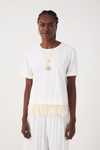 T-shirt Com Renda