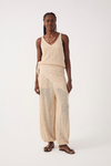 Calça Tricot Lurex Lenço