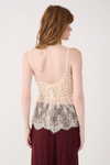 Bata Crochet Com Renda