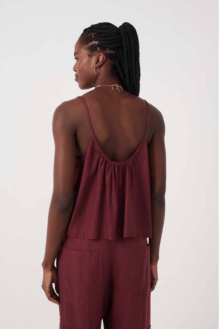Blusa Alça Viés
