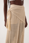 Calça Tricot Lurex Lenço