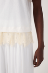 T-shirt Com Renda