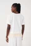 T-shirt Com Renda
