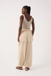 Calça Tricot Lurex Lenço