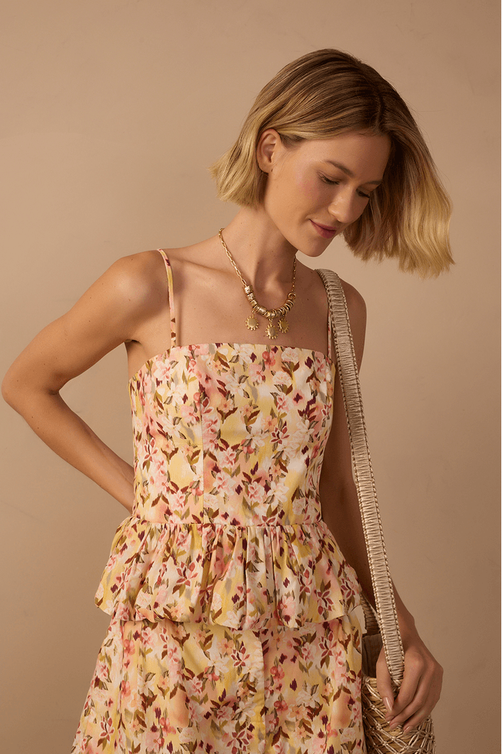 Blusa Estampa Delicia de Verao