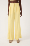 Calça Linho Lateral Deslocada