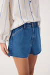 Short Jeans Boyfriend Detalhe Zig Zag