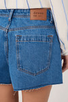 Short Jeans Boyfriend Detalhe Zig Zag