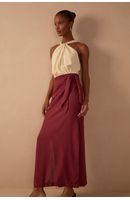 Vestido  Midi  Bicolor