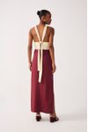Vestido  Midi  Bicolor