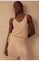 Blusa Tricot Telada Lurex