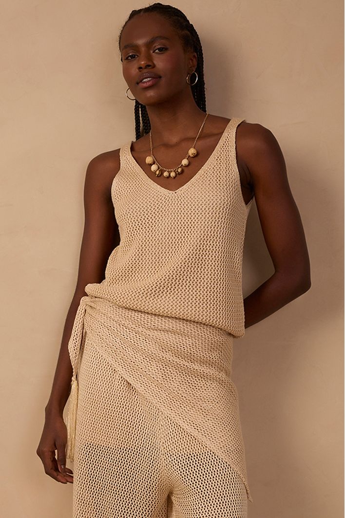 Blusa Tricot Telada Lurex
