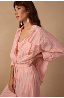 Camisa Estampa Listra Leveza