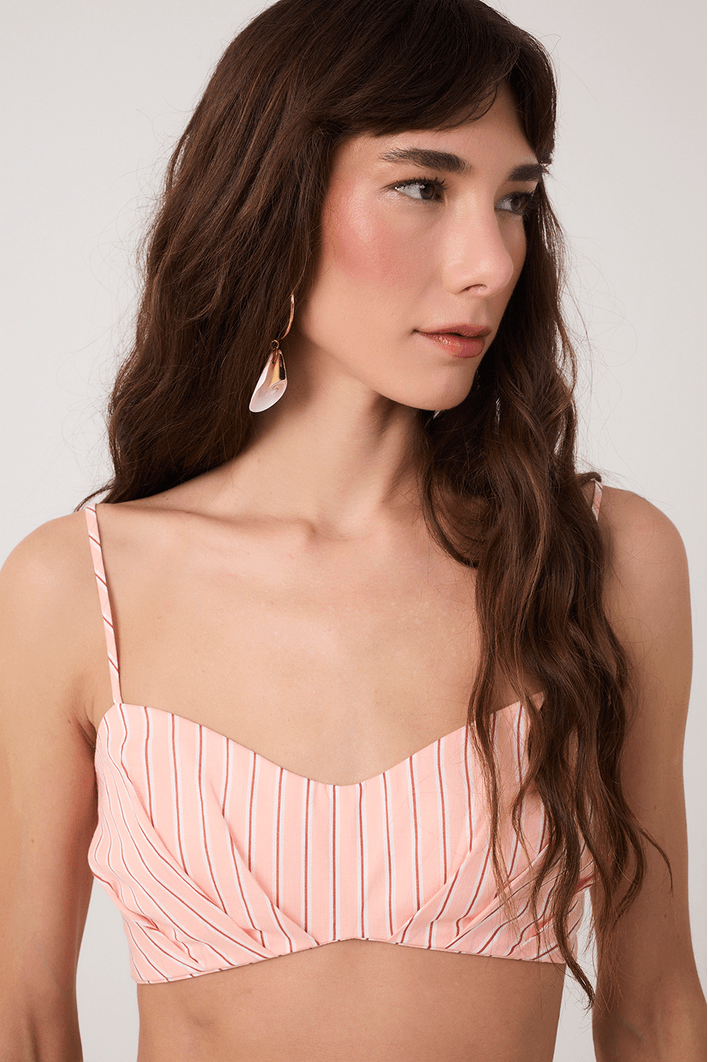 Top Estampa Listra Leveza