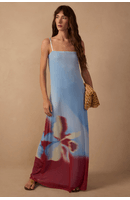 Vestido Tule Estampa Íris