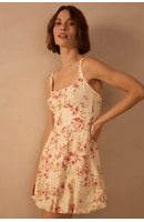 Vestido Curto Céu de Petalas