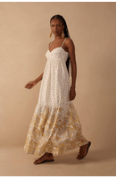 Vestido Longo Estampa Ensolarada