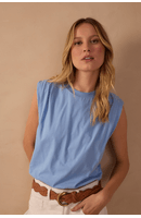 Blusa Básica Prega Ombro