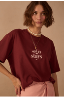 T-shirt Silk Sun Stays