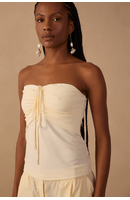 Blusa Malha Crepe Franzido