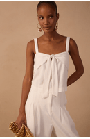 Blusa Linho  Amarrração