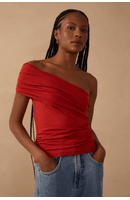 Blusa Ombro Só Malha Crepe