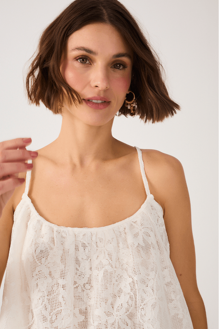 Blusa Renda Camadas