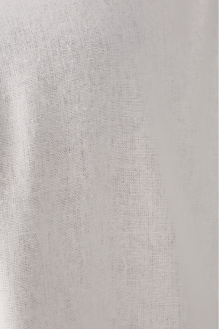 Camisa Linho Com Renda