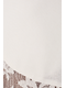 Short Linho Com Renda off white - 36