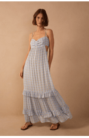 Vestido Estampa Mar Sereno