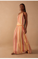 Vestido Longo Estampa Valencia