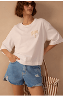 Short Jeans Médio Puídos