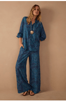 Calça Estampa Oceanica