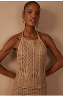 Blusa Tricot Frente Única