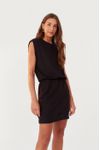 Vestido Malha Curto Ombreira