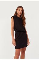 Vestido Malha Curto Ombreira