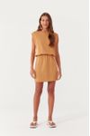 Vestido Malha Curto Ombreira