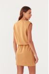 Vestido Malha Curto Ombreira
