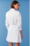 Vestido Curto Saia Sobreposição Listras