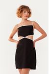 Vestido Curto Linho P& B