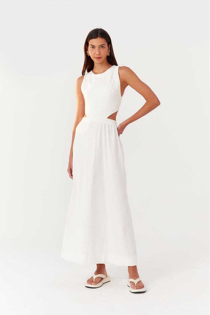 Vestido Mix Malha