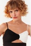 Vestido Cropped Linho P&b