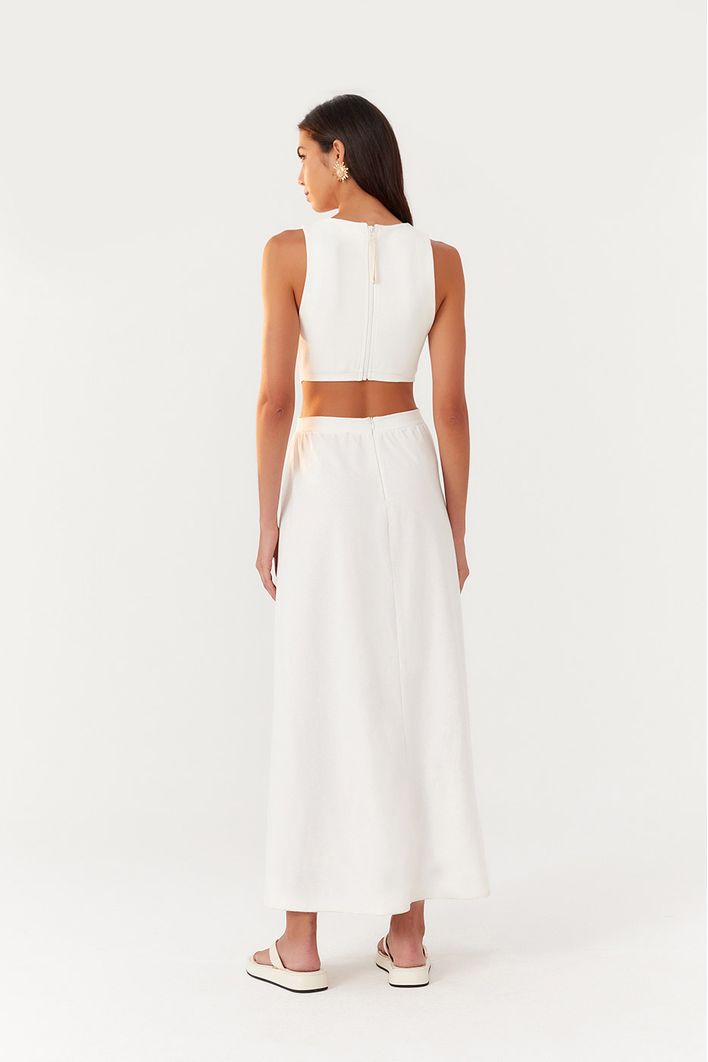 Vestido Mix Malha