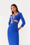 Vestido Midi Vazado